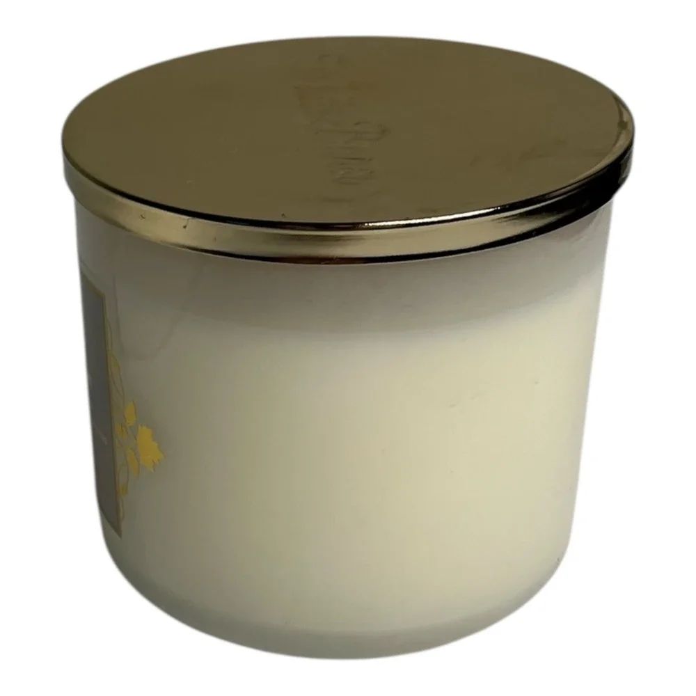 White Barn Bath & Body Works White Pumpkin 3 Wick Scented Candle 14.5 oz